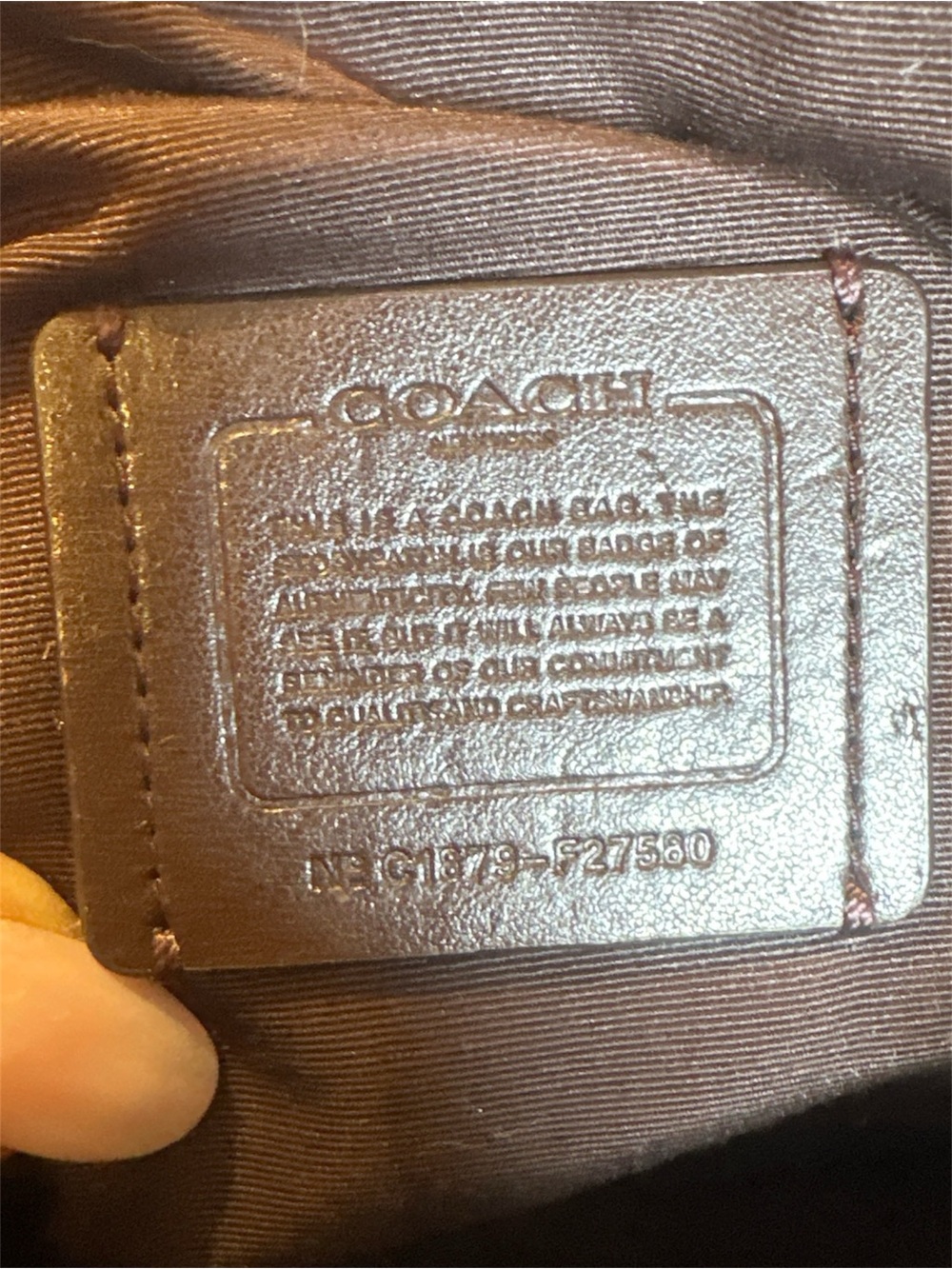 COACH Mini Kelsey Crossbody/Satchel - Picture 10 of 15